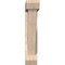 Ekena Millwork Traditional Slat Smooth Bracket w/ Offset Brace, Douglas Fir, 5 1/2"W x 24"D x 28"H BKT0604X24X28TRA06SDF - alternate 3